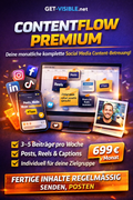 ContentFlow Premium – deine komplette Content-Betreuung